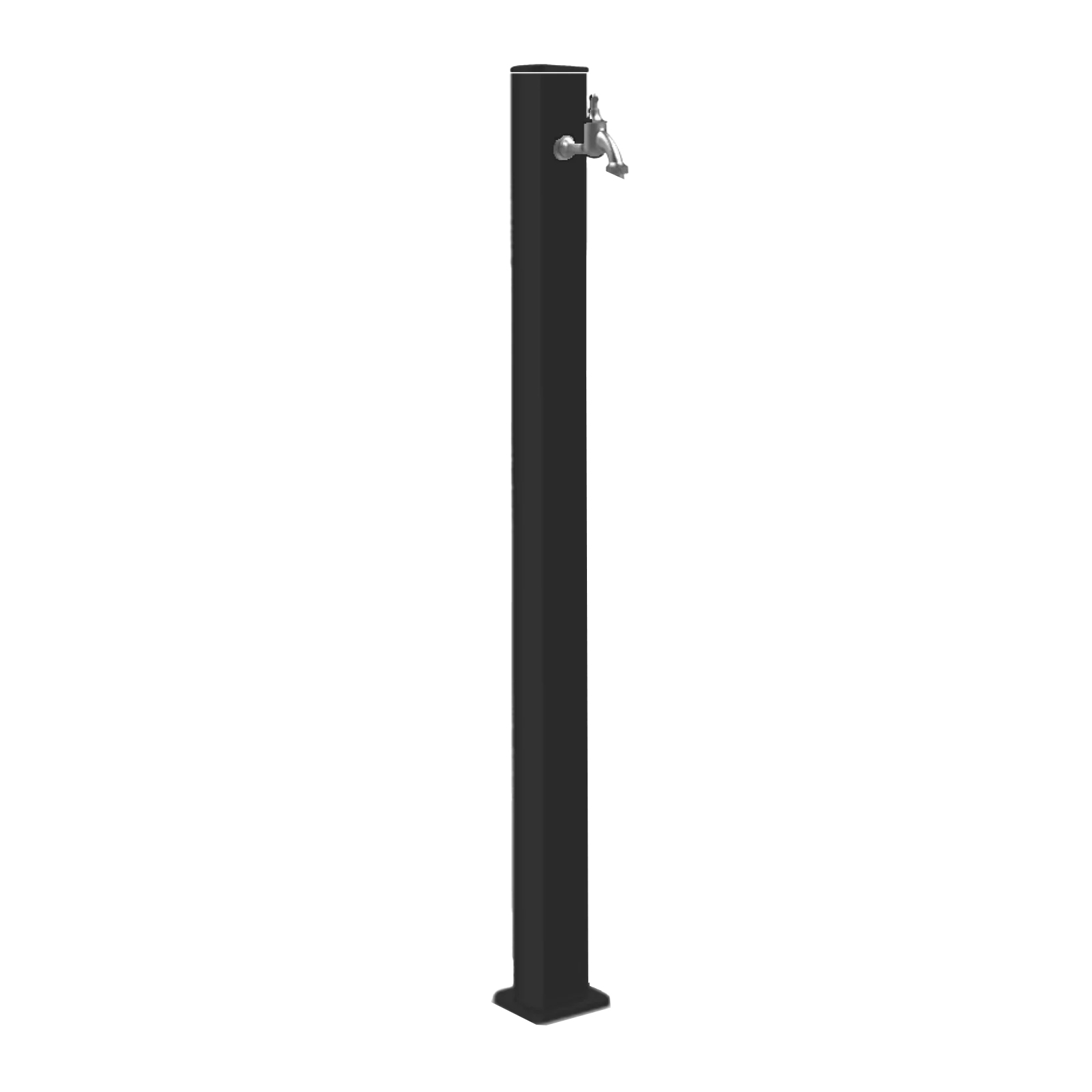 Aluminum fountain with cold water garden tap Quick Q695