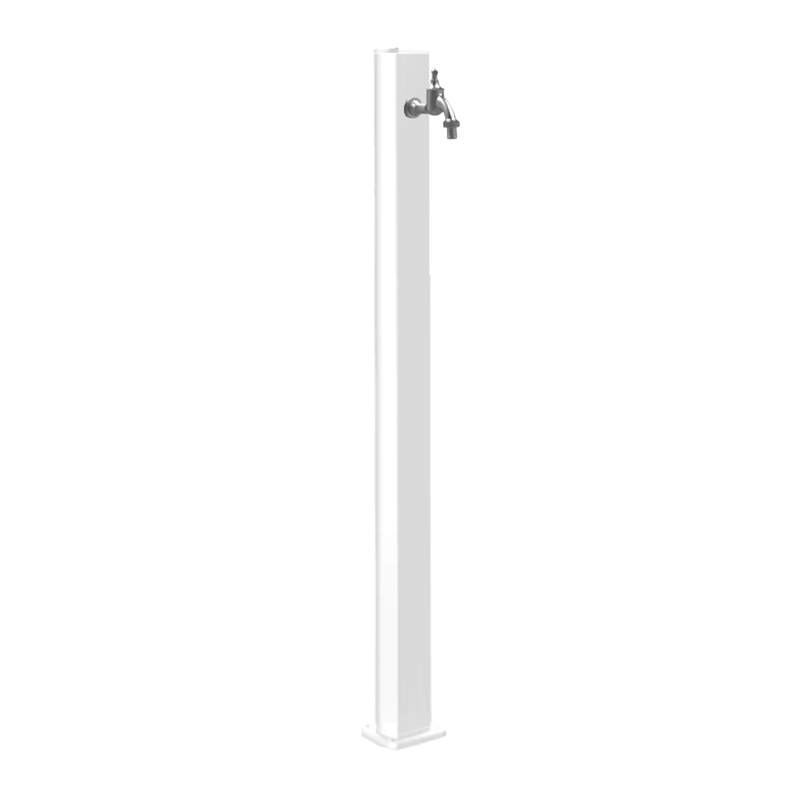 Aluminum fountain with cold water garden tap Quick Q695