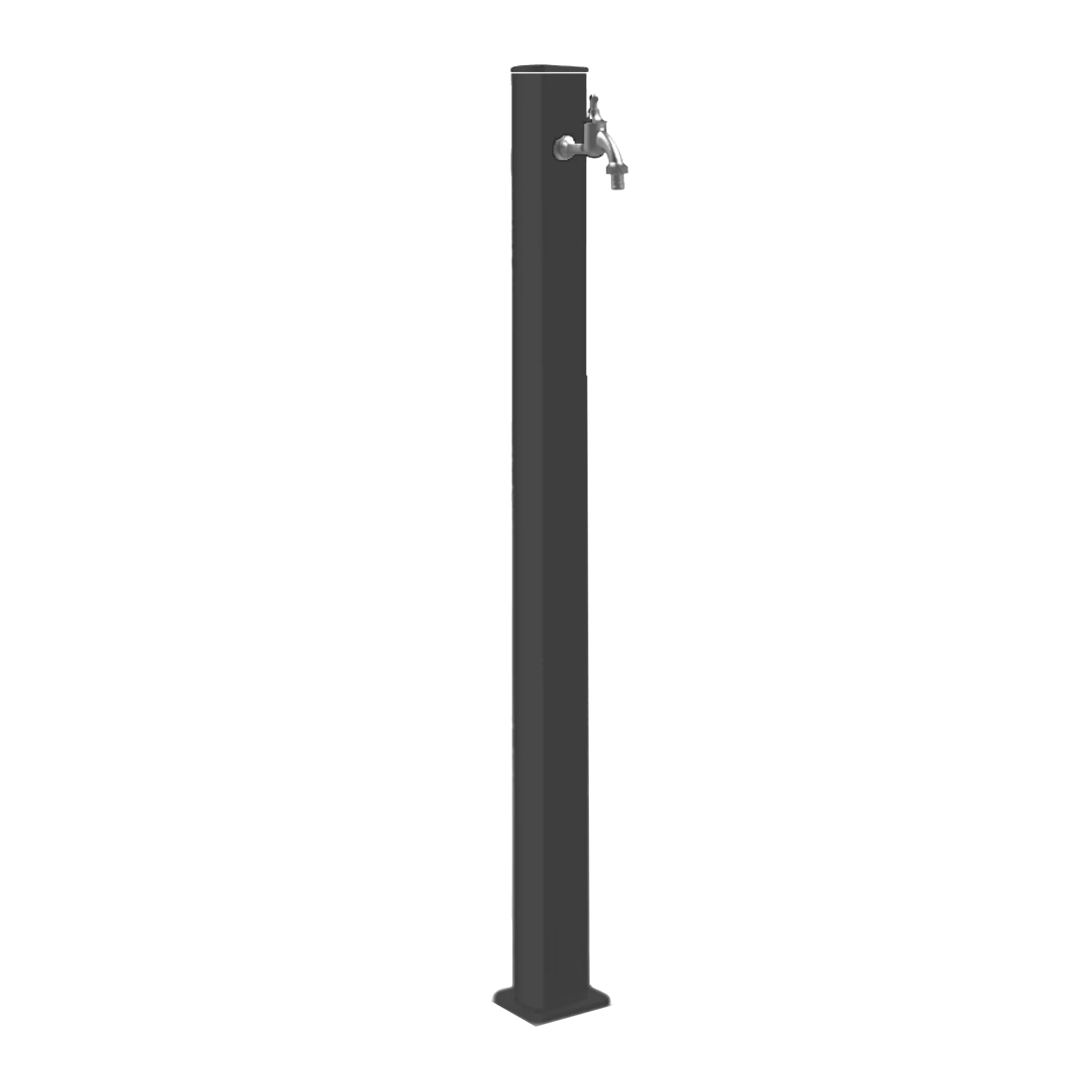 Aluminum fountain with cold water garden tap Quick Q695