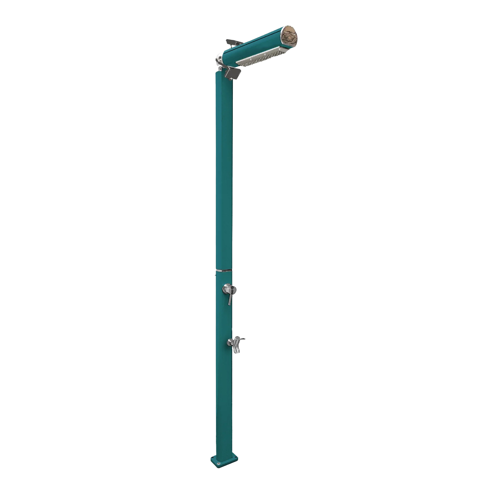 Outdoor shower with footwasher and lighting Quick Q825