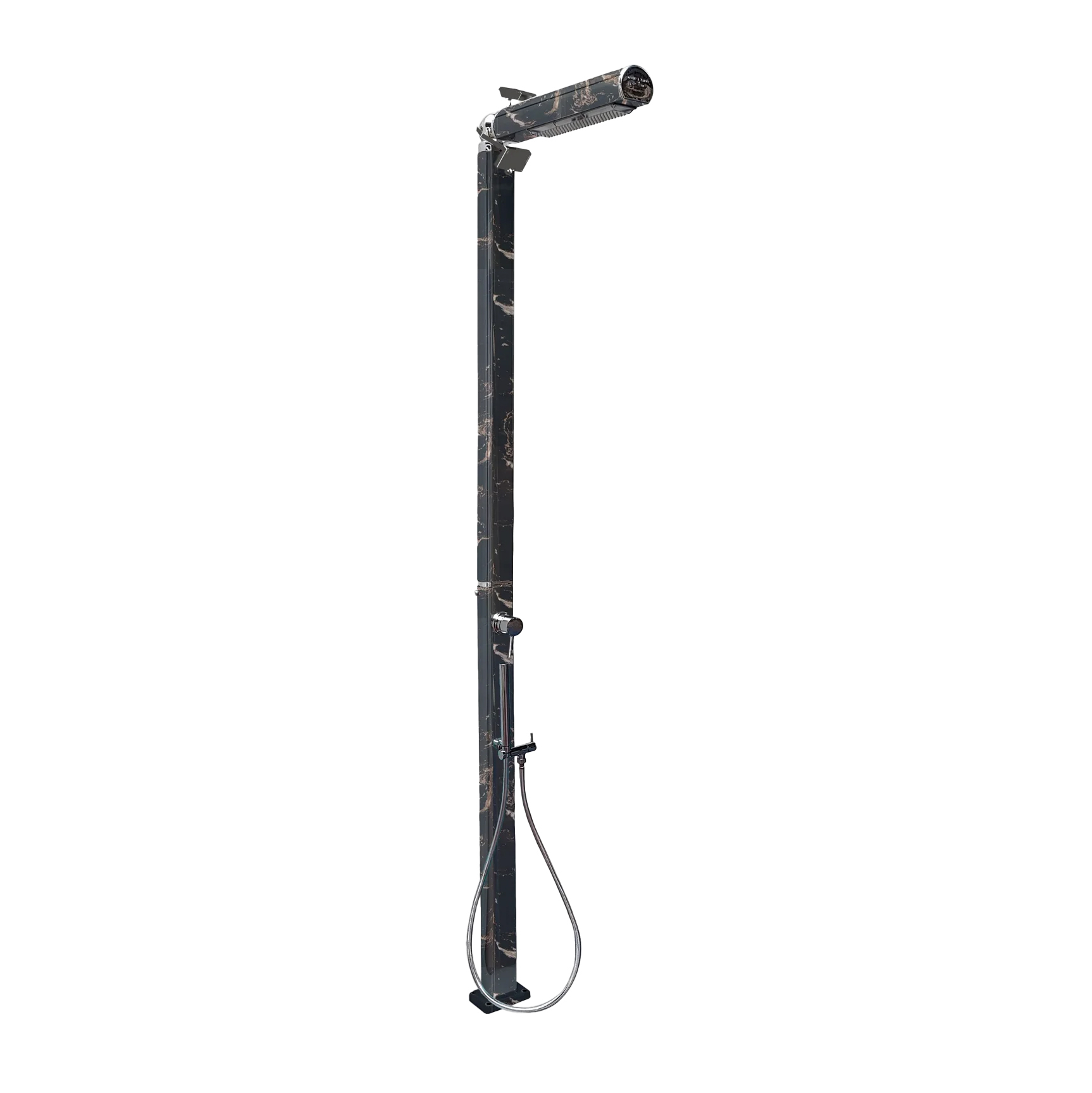 Outdoor shower with hand shower and lighting Quick Q845