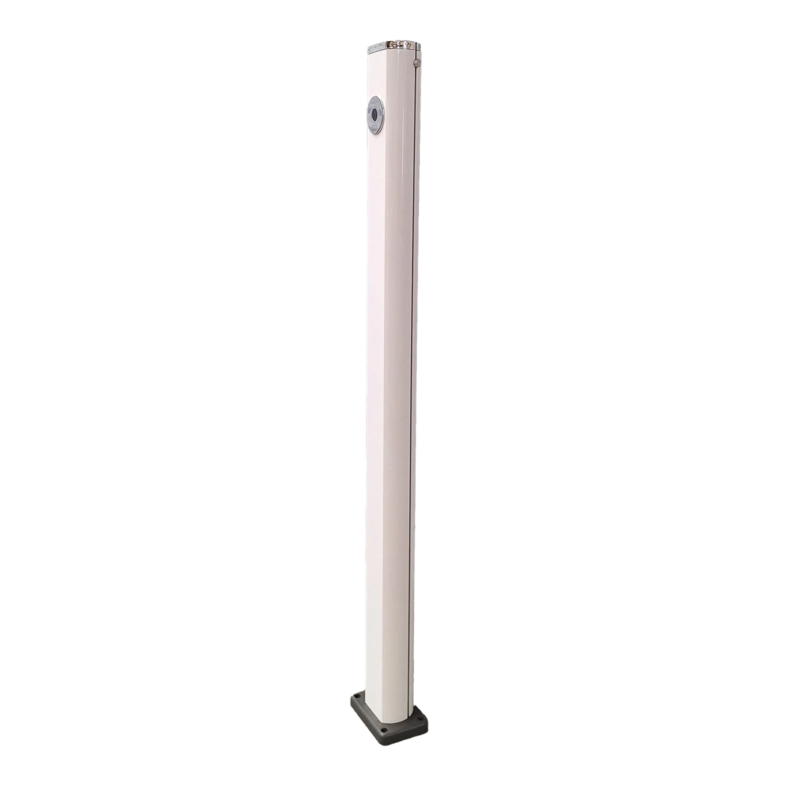 Photocell column with hot and cold thermostatic