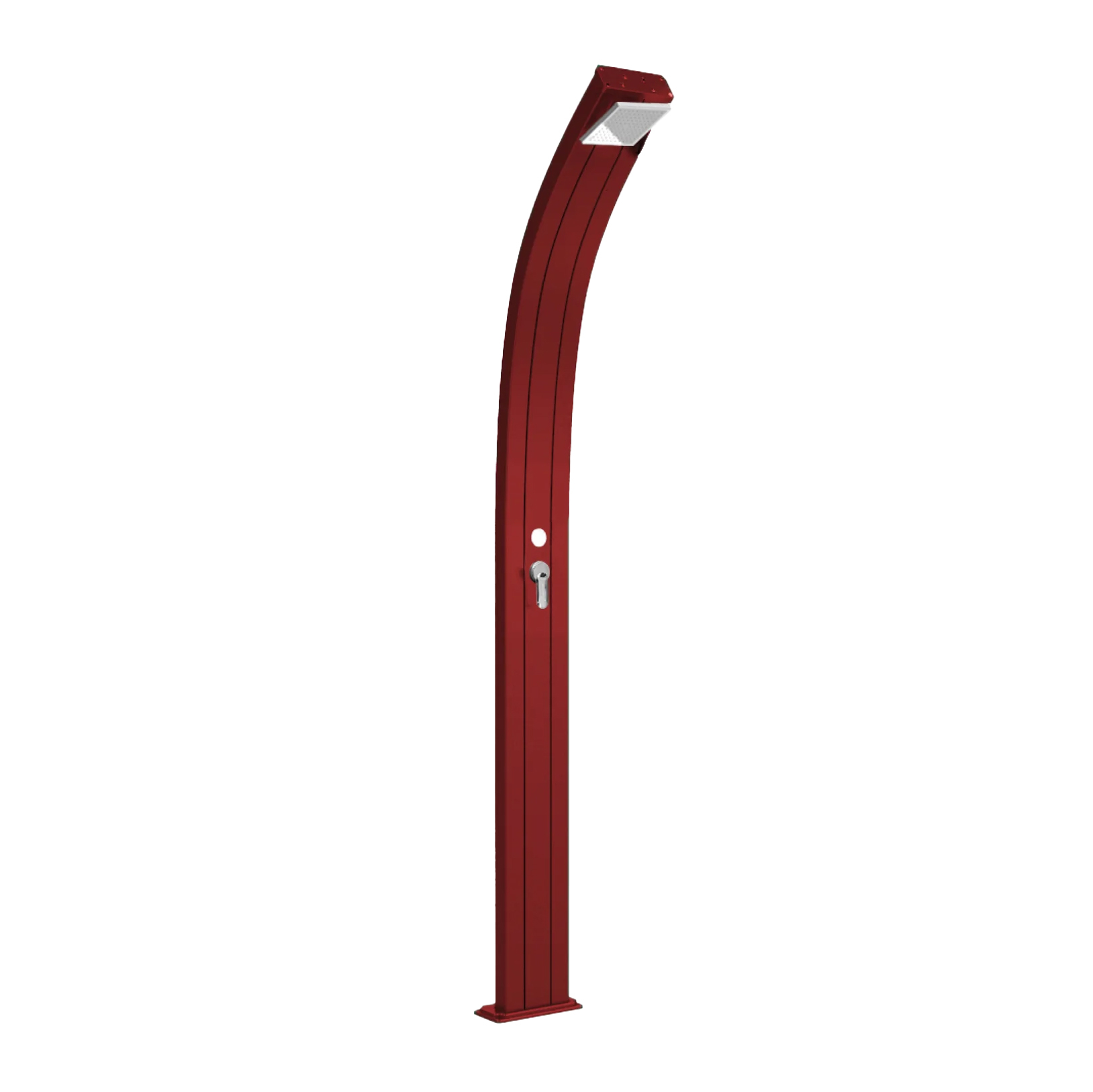 Aluminum outdoor solar shower Spring A100