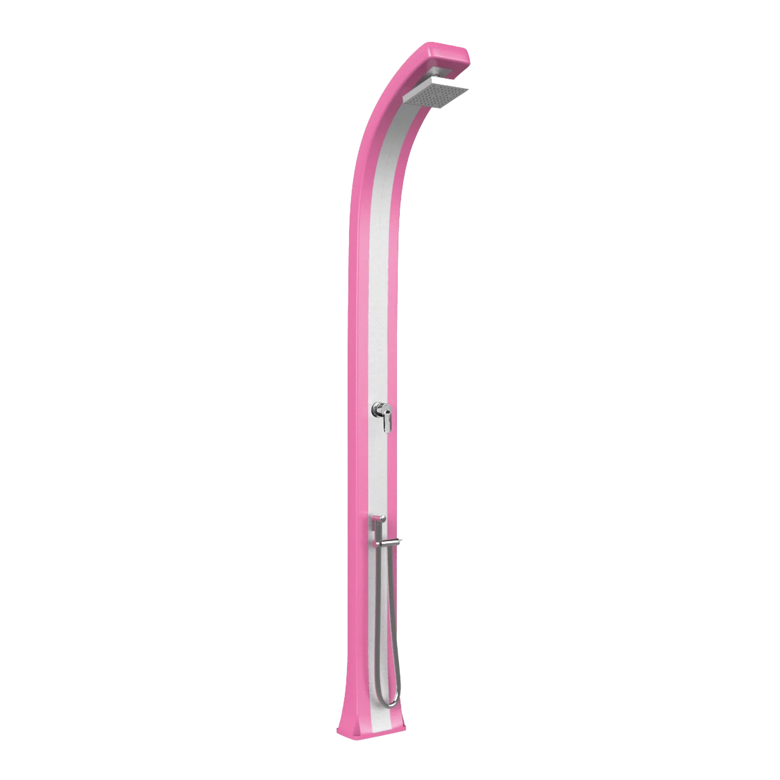 Shower with hand shower and inox band Spring Plus B145-I