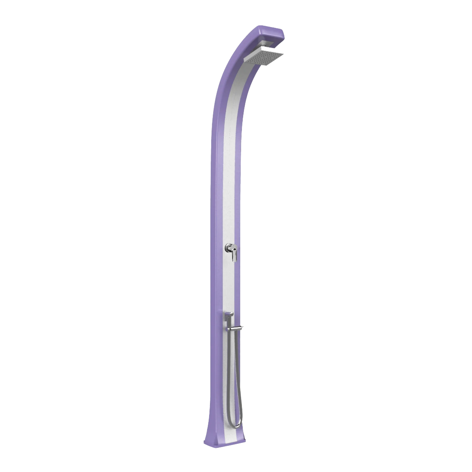 Shower with hand shower and inox band Spring Plus B145-I
