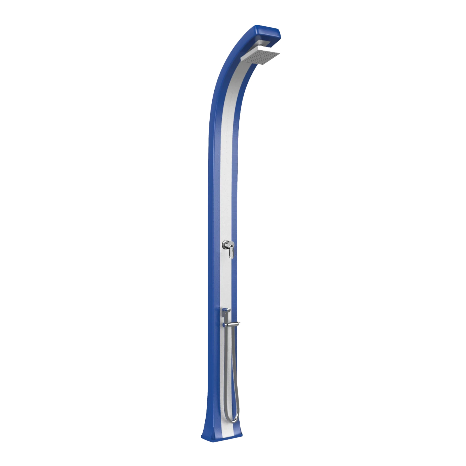 Shower with hand shower and inox band Spring Plus B145-I
