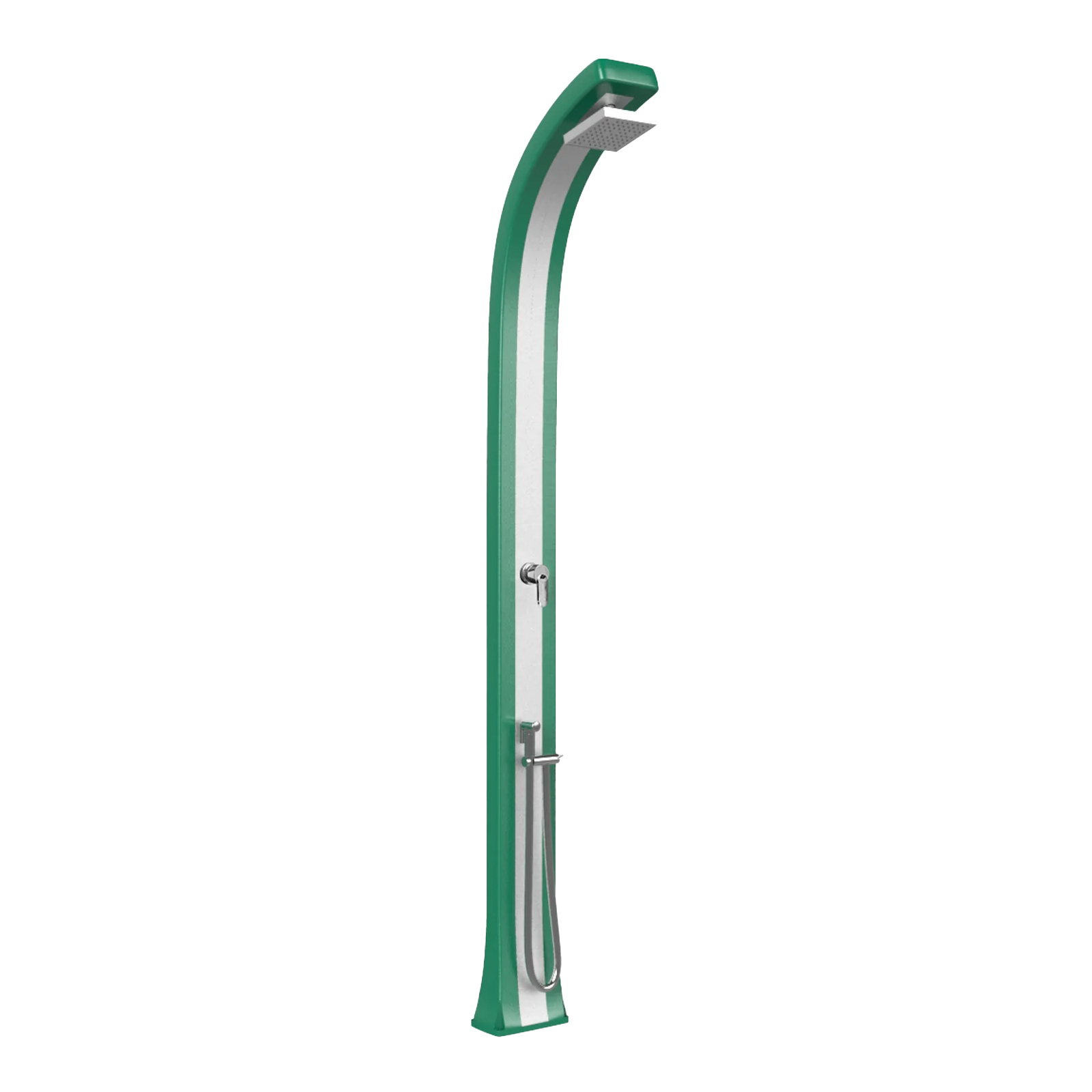 Shower with hand shower and inox band Spring Plus B145-I