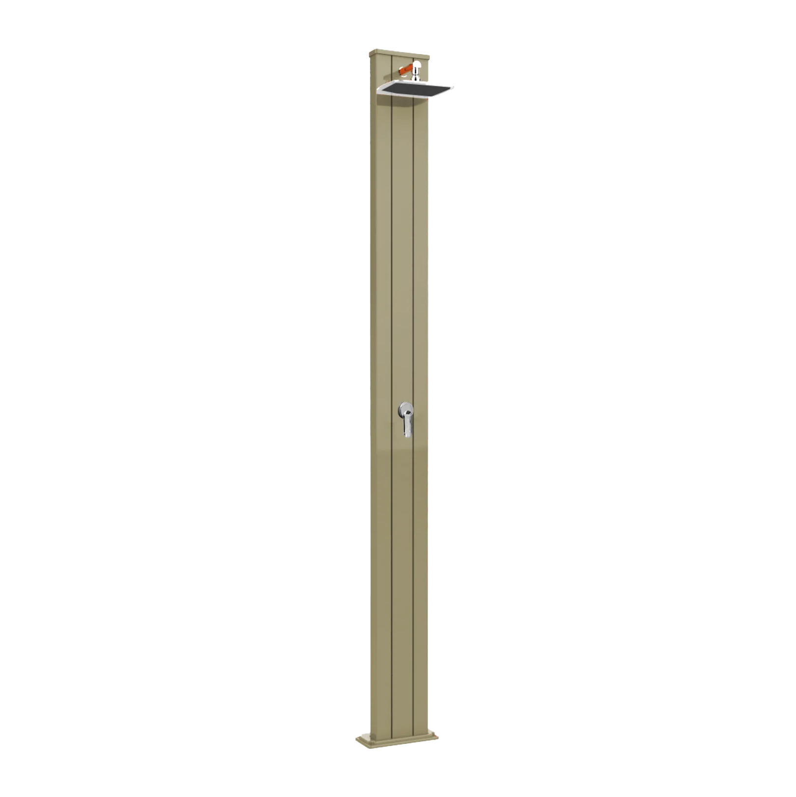 Aluminum outdoor solar shower Spring S A200