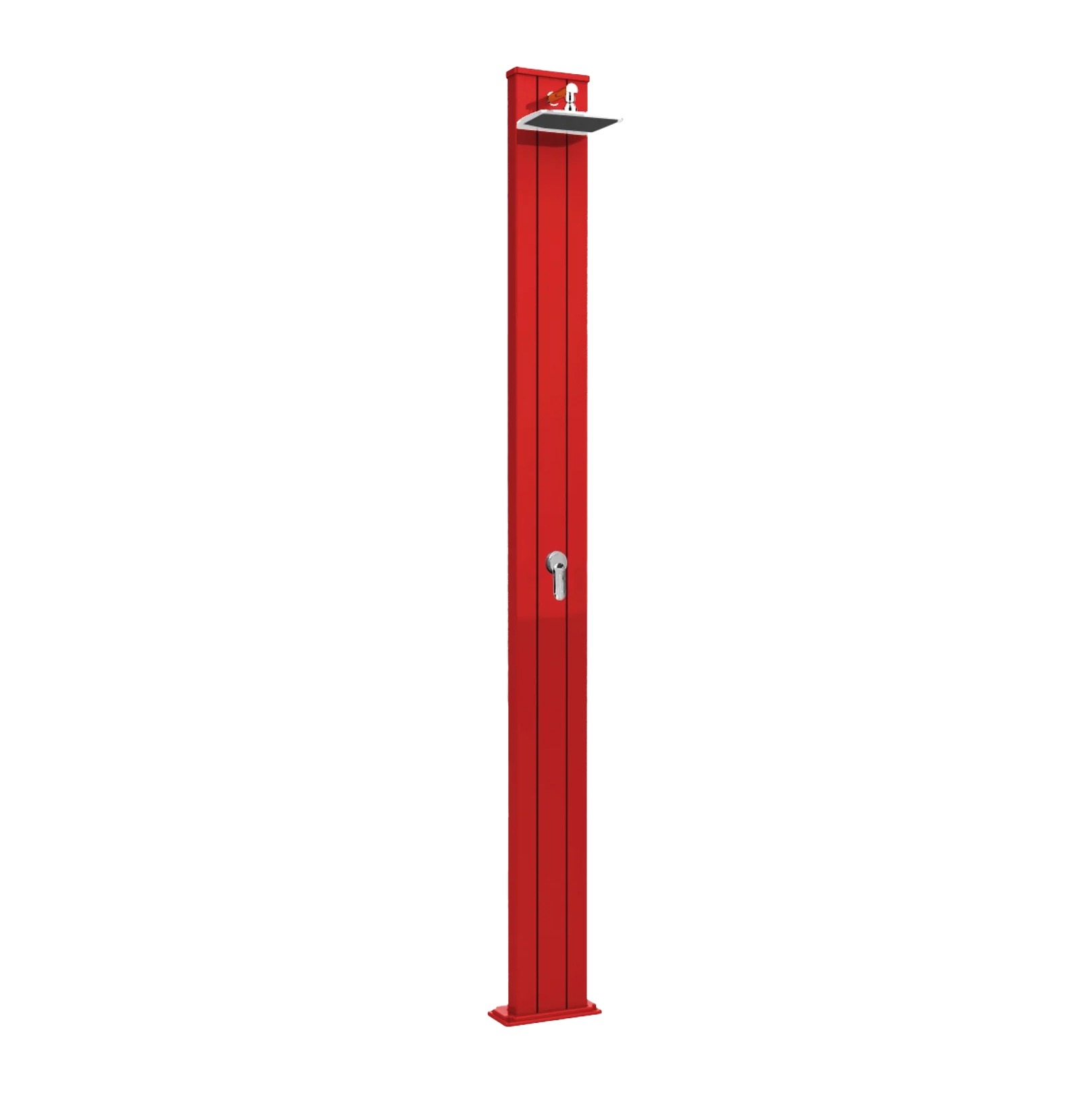 Aluminum outdoor solar shower Spring S A200