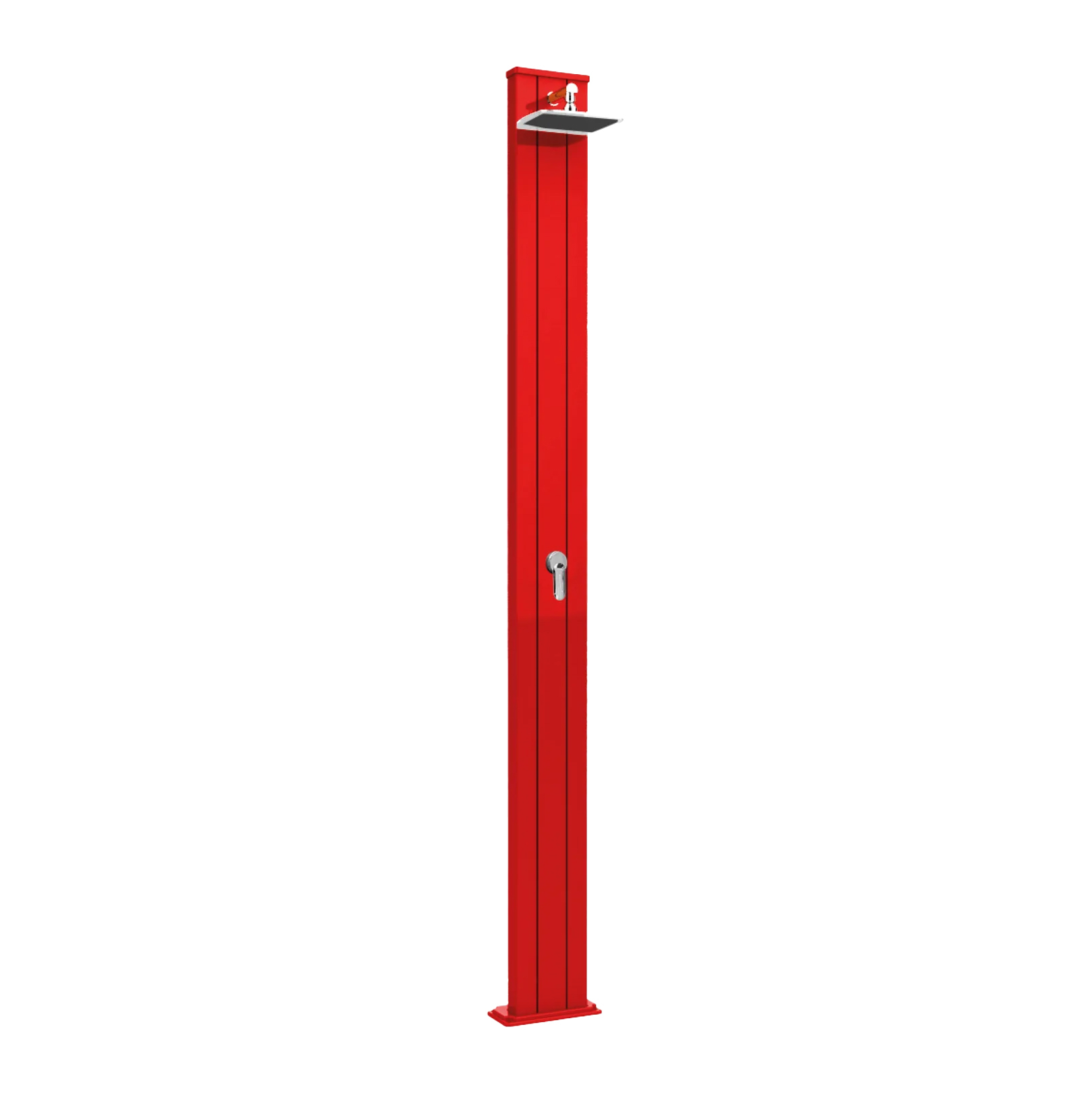 Aluminum outdoor solar shower Spring S A200