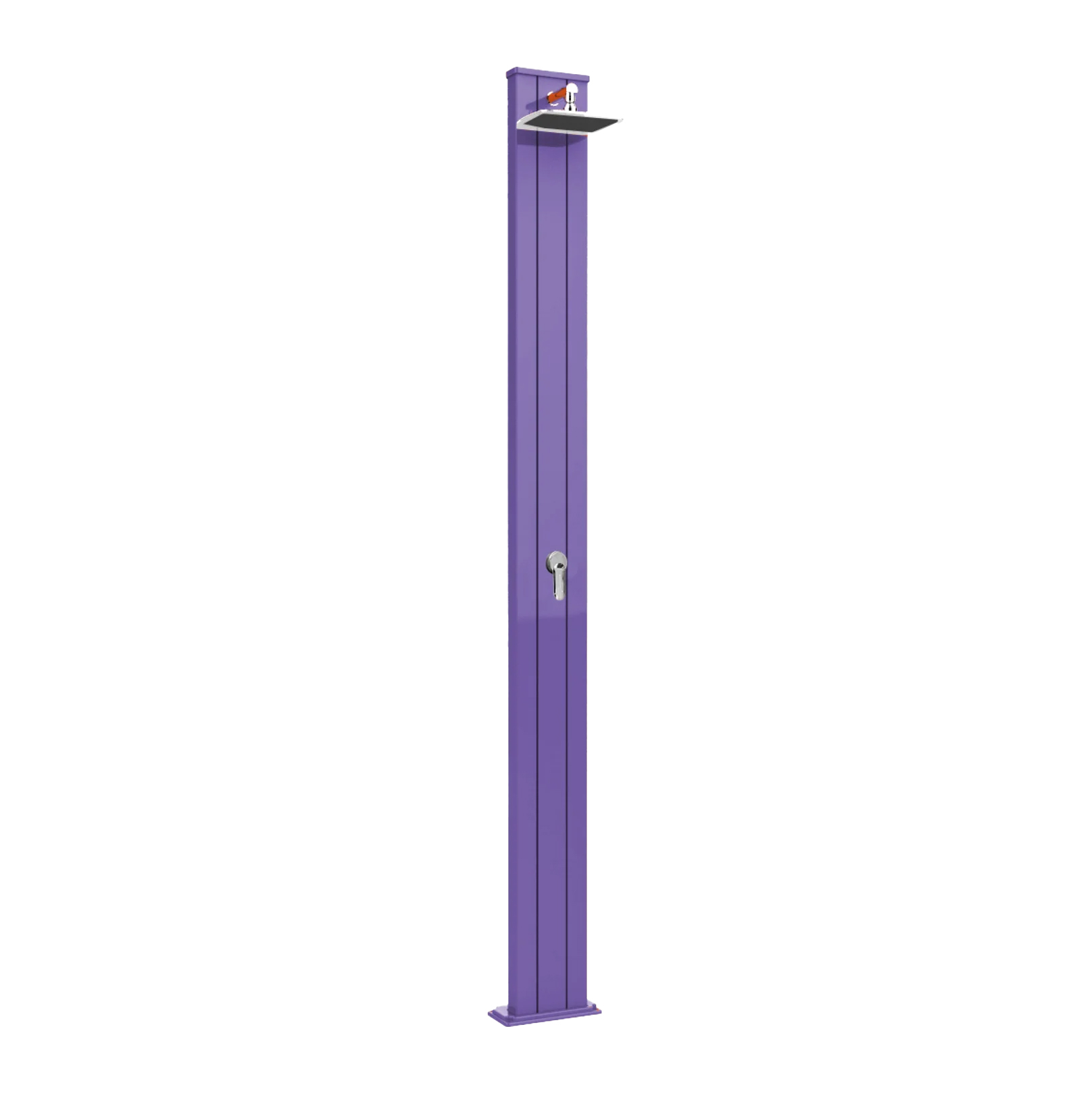 Aluminum outdoor solar shower Spring S A200