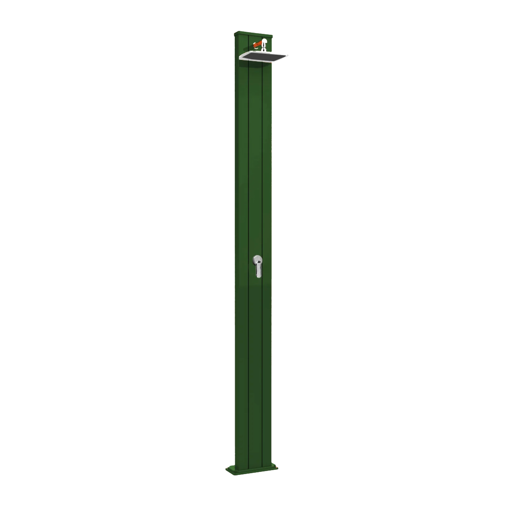 Aluminum outdoor solar shower Spring S A200