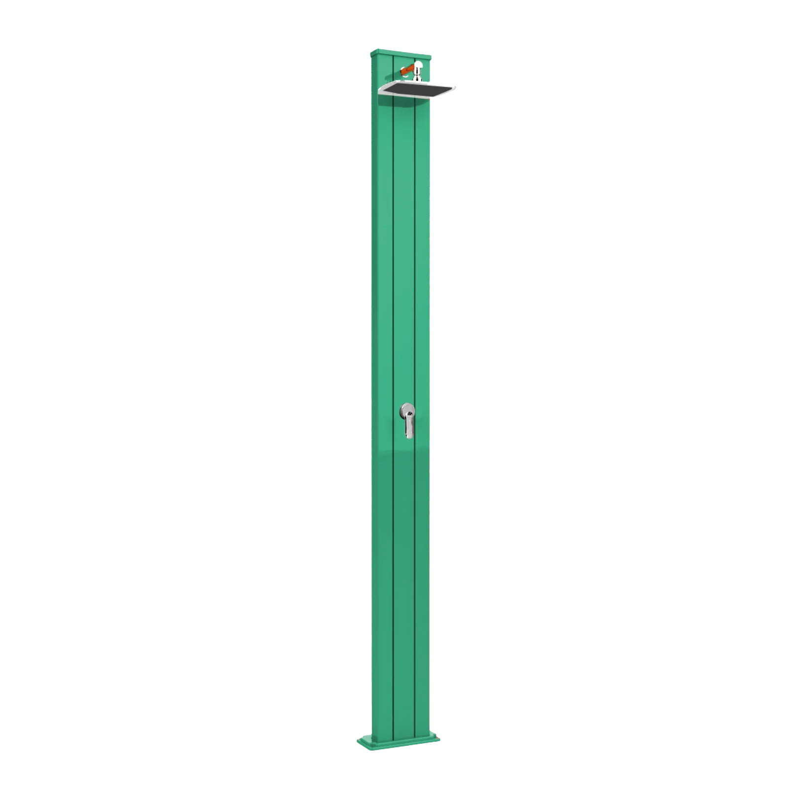 Aluminum outdoor solar shower Spring S A200