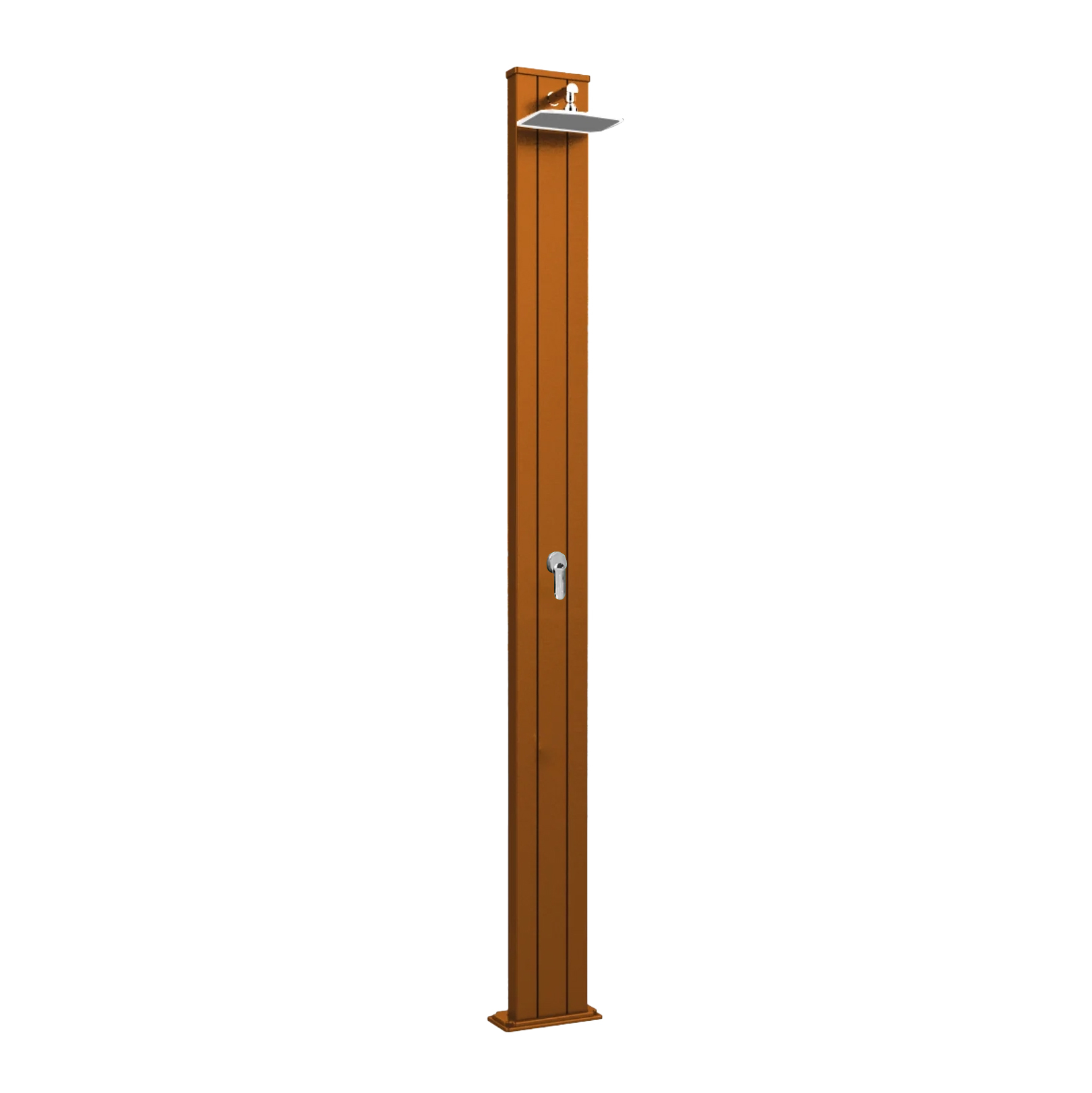 Aluminum outdoor solar shower Spring S A200