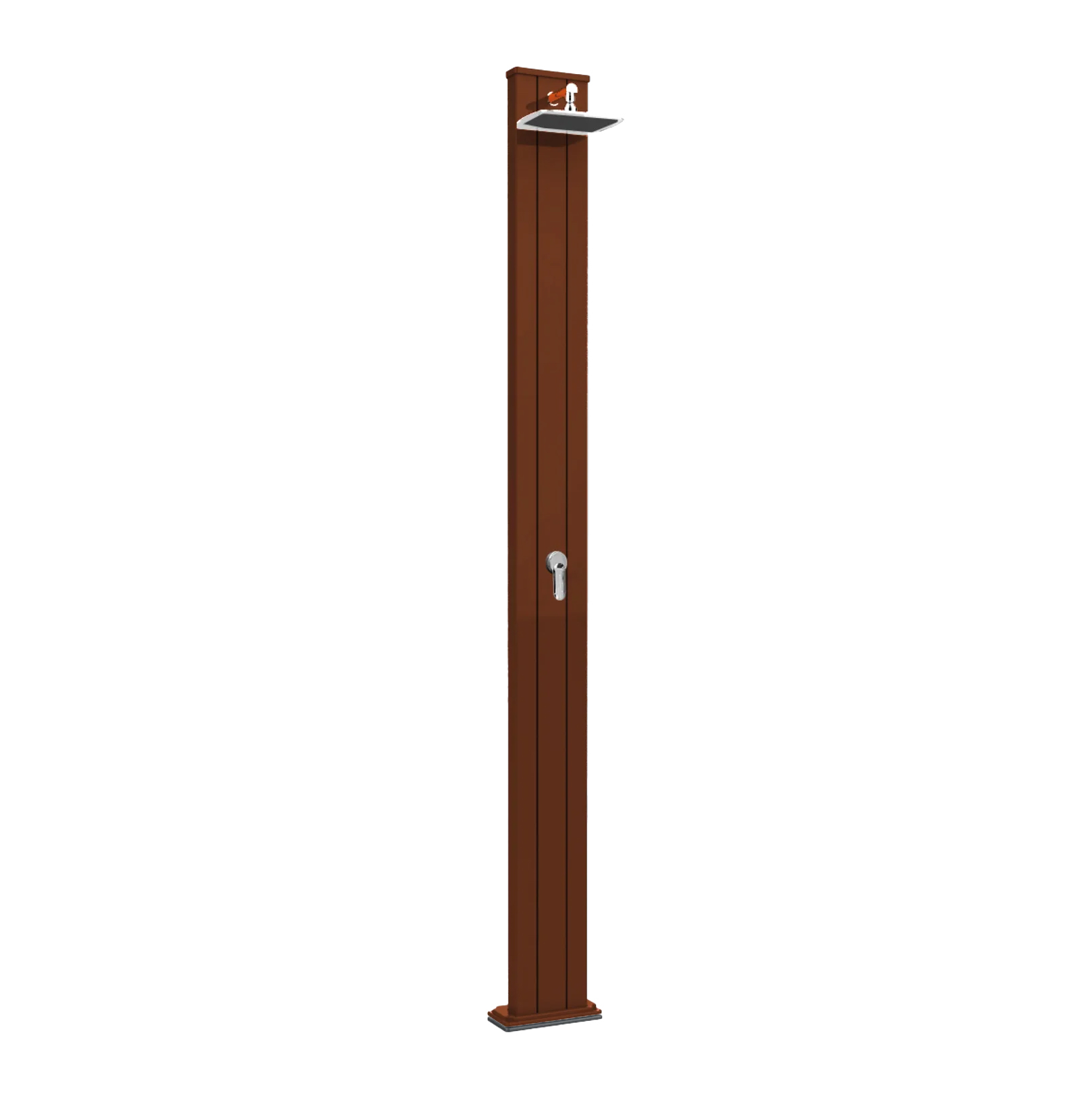 Aluminum outdoor solar shower Spring S A200