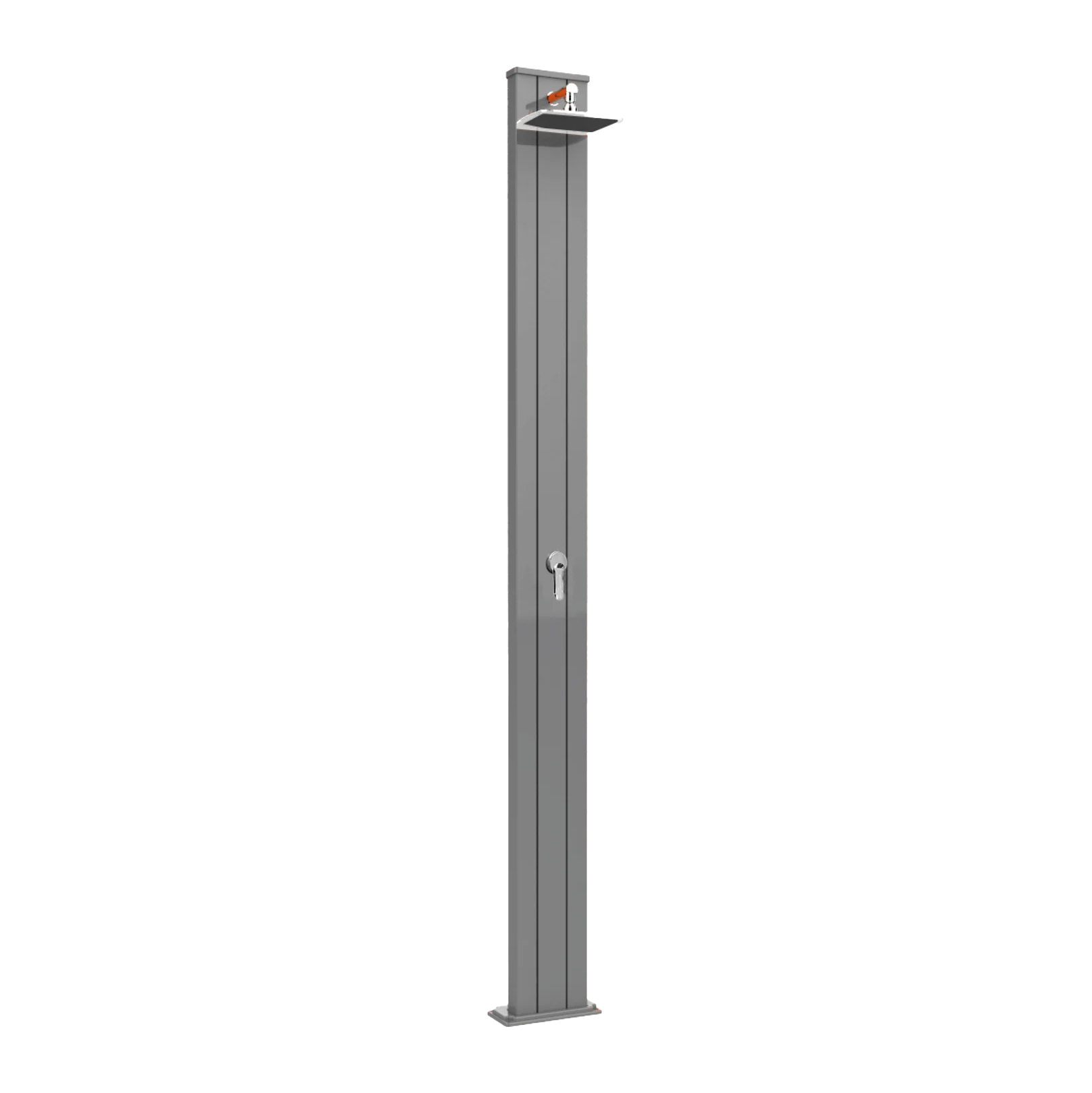 Aluminum outdoor solar shower Spring S A200