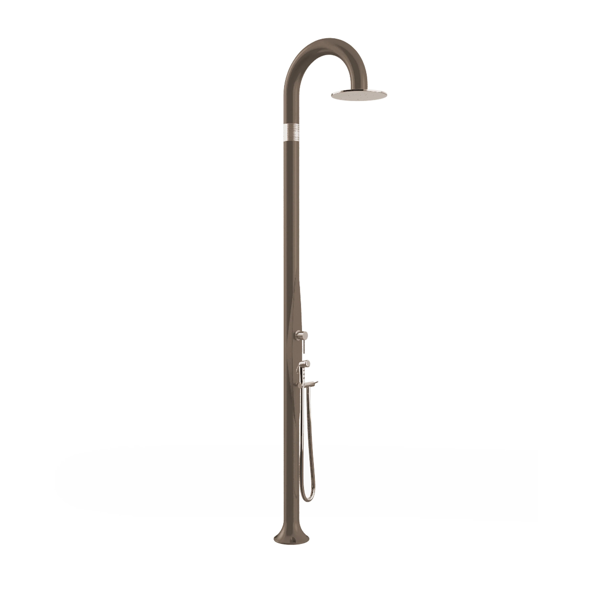 Freestanding outdoor shower with hand shower Funny Yin T345
