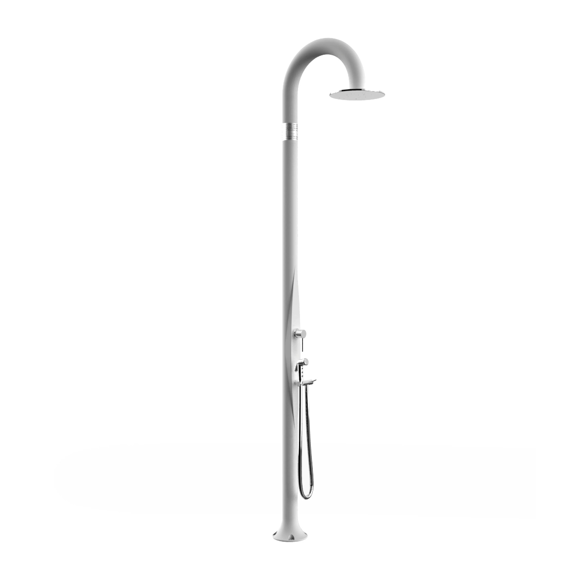 Freestanding outdoor shower with hand shower Funny Yin T345