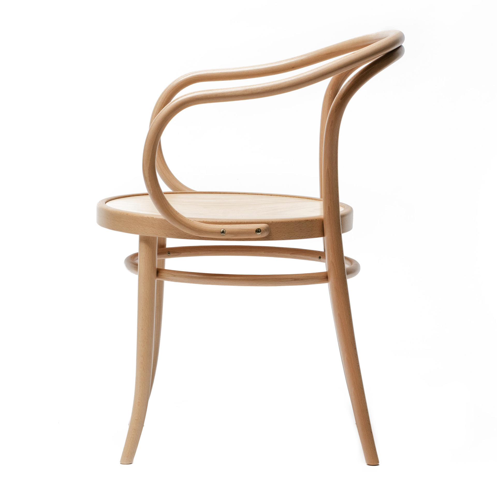 Beech viennese chair with armrests B-30 Ton