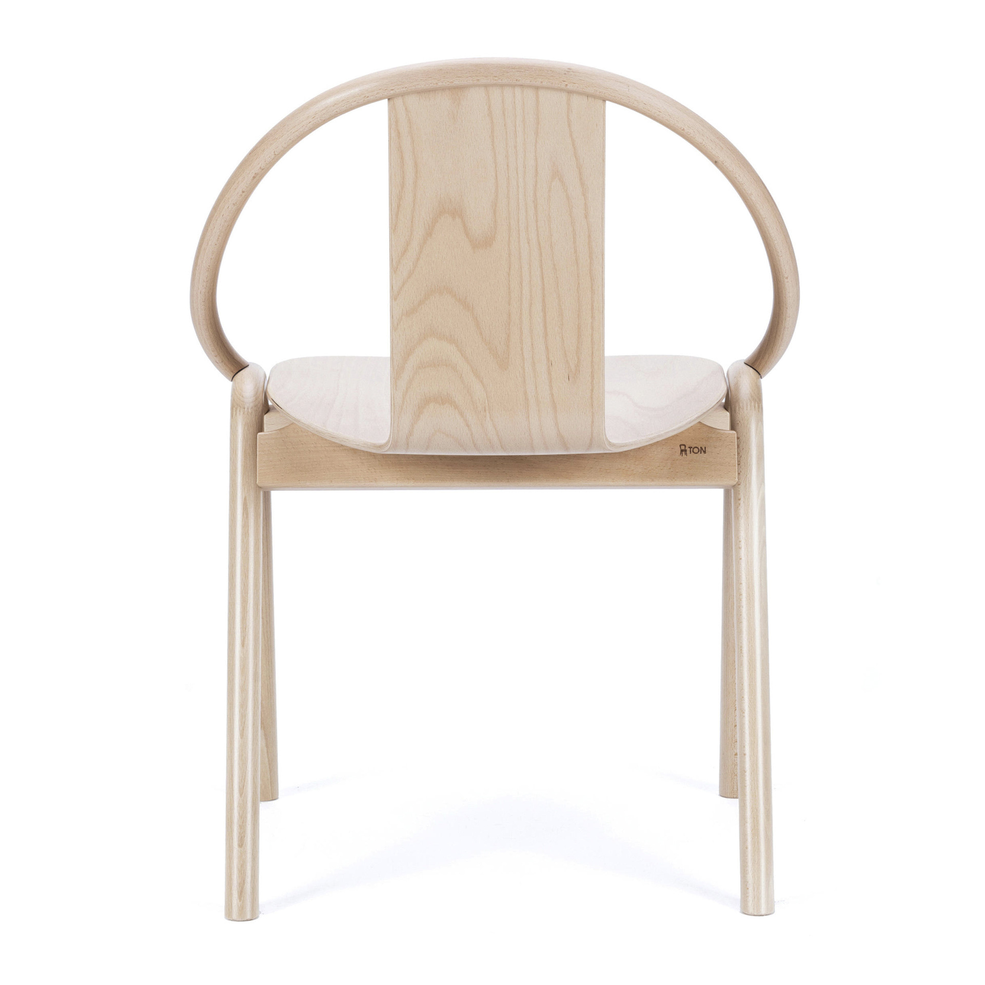 Solid beech wood chair A-311 Again