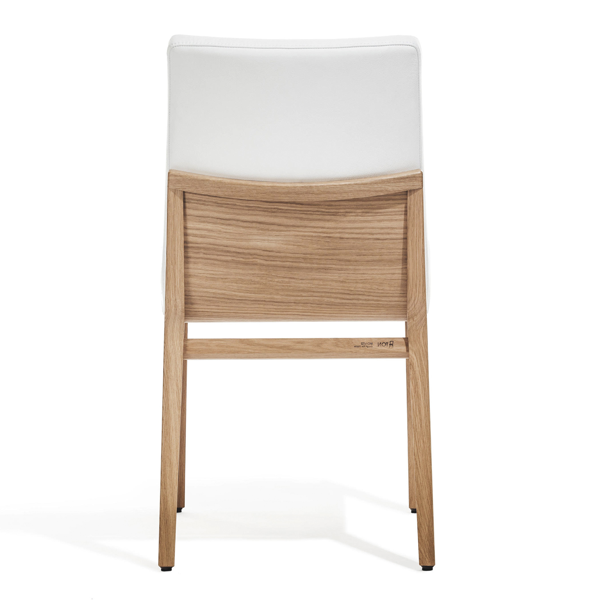 Upholstered chair in beech A-313 Moritz