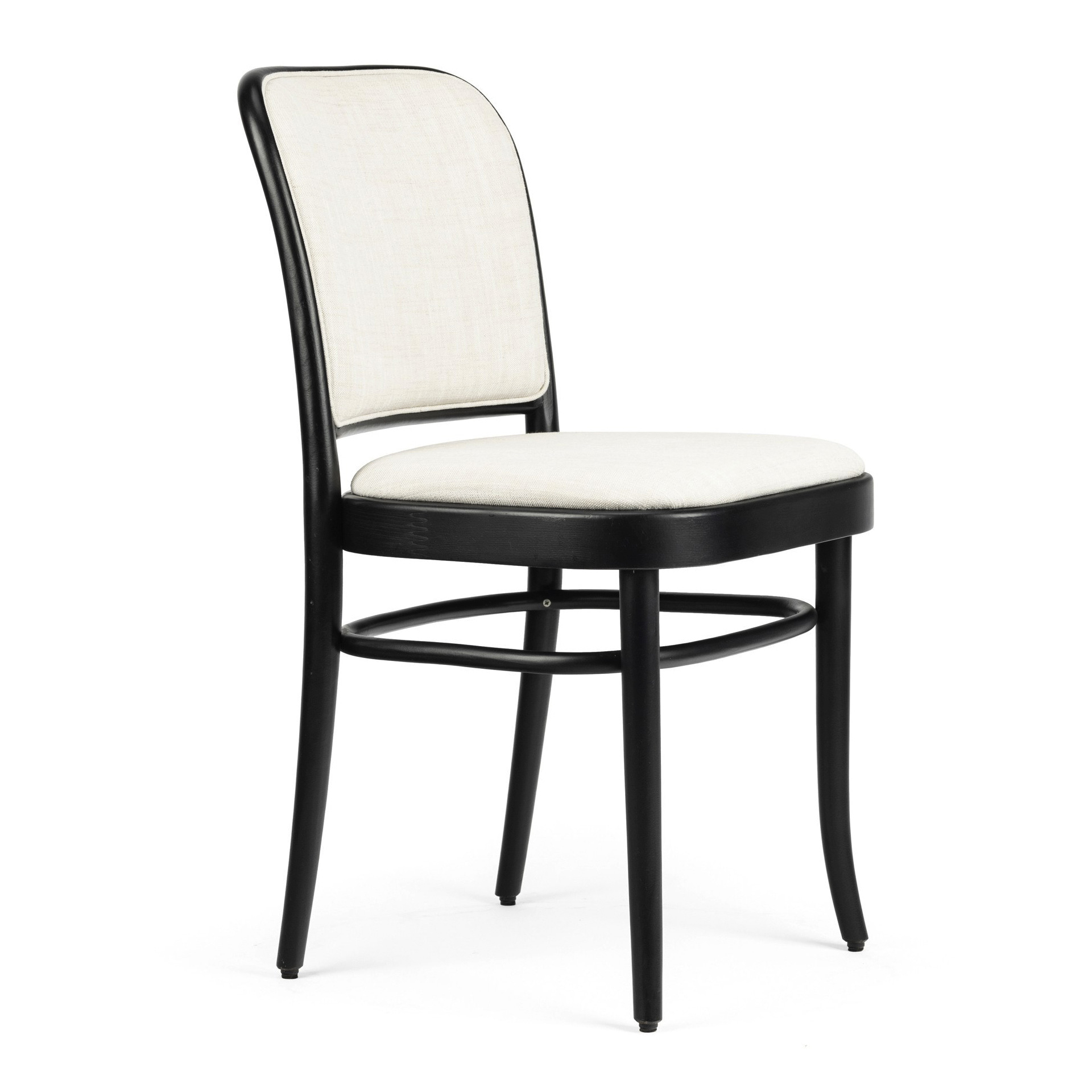 Upholstered bentwood chair