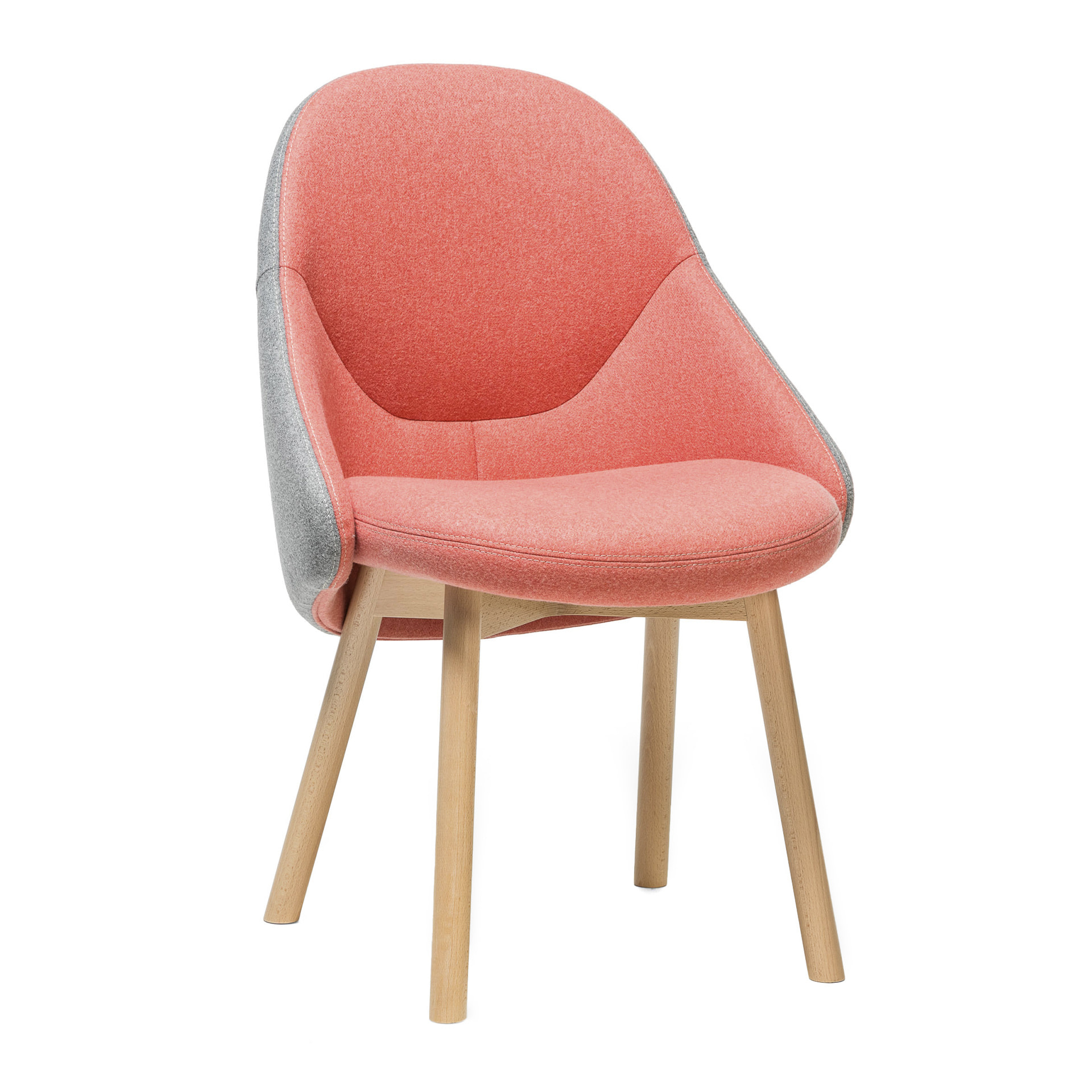 Upholstered restaurant chair