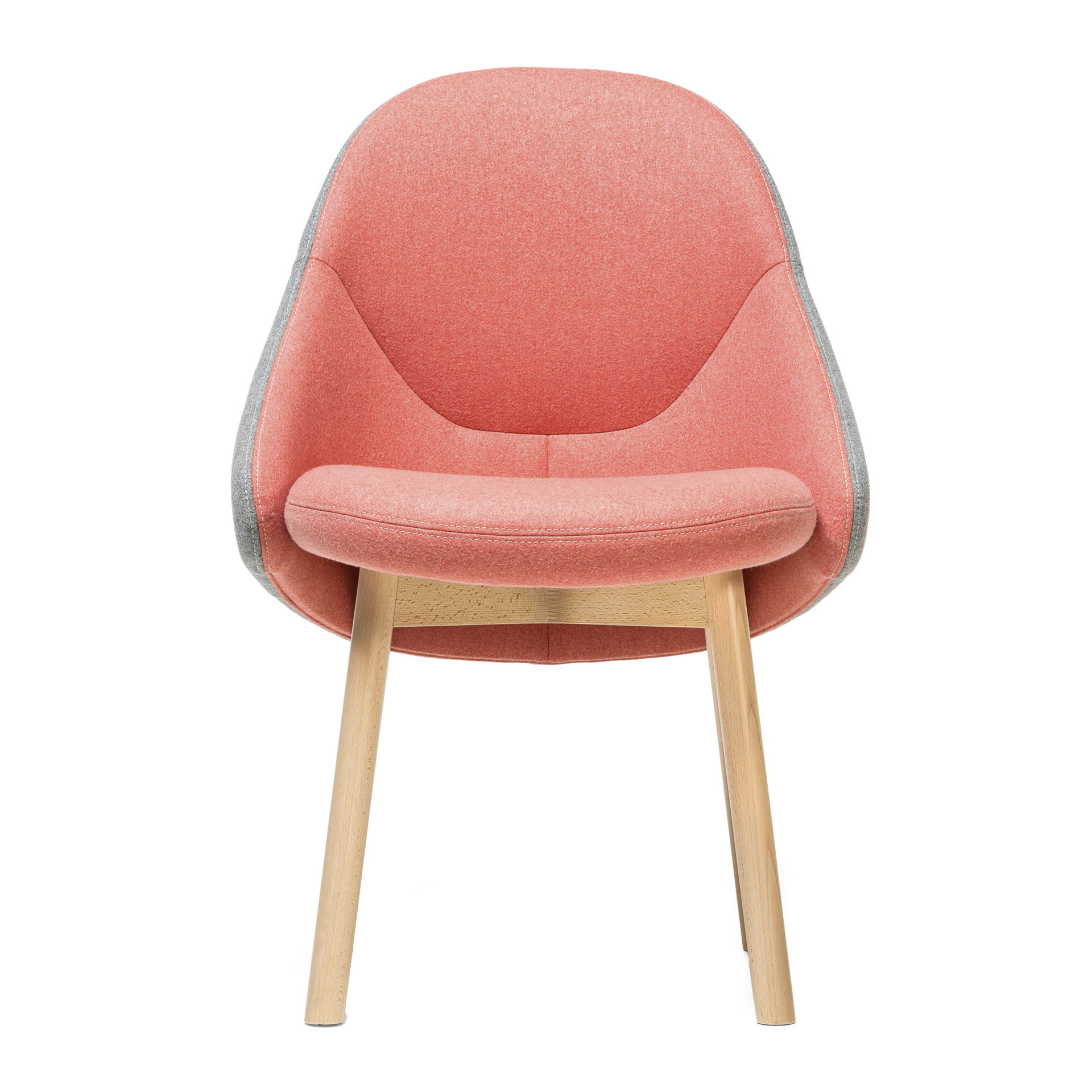 Upholstered restaurant chair A-Albu