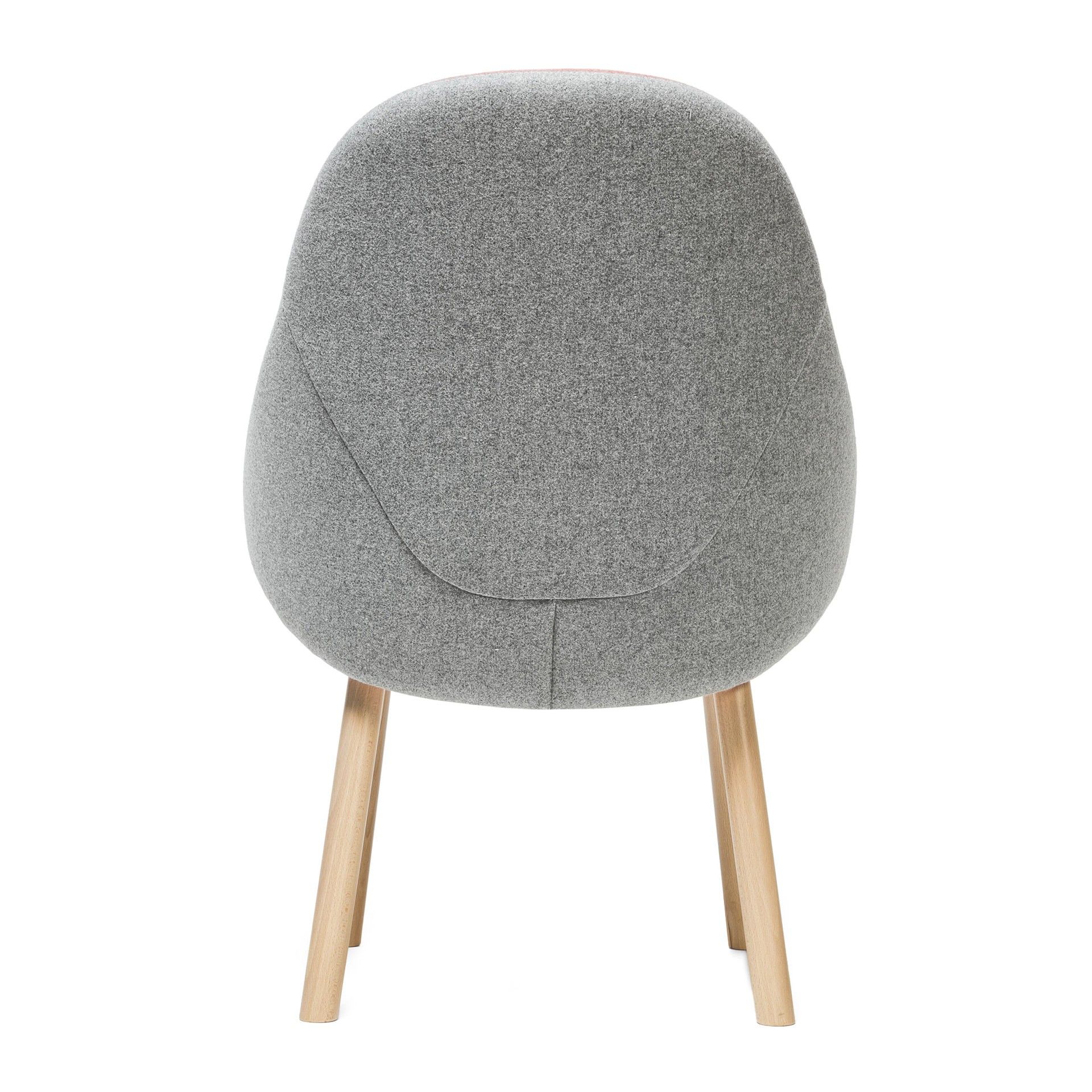 Upholstered restaurant chair A-Albu