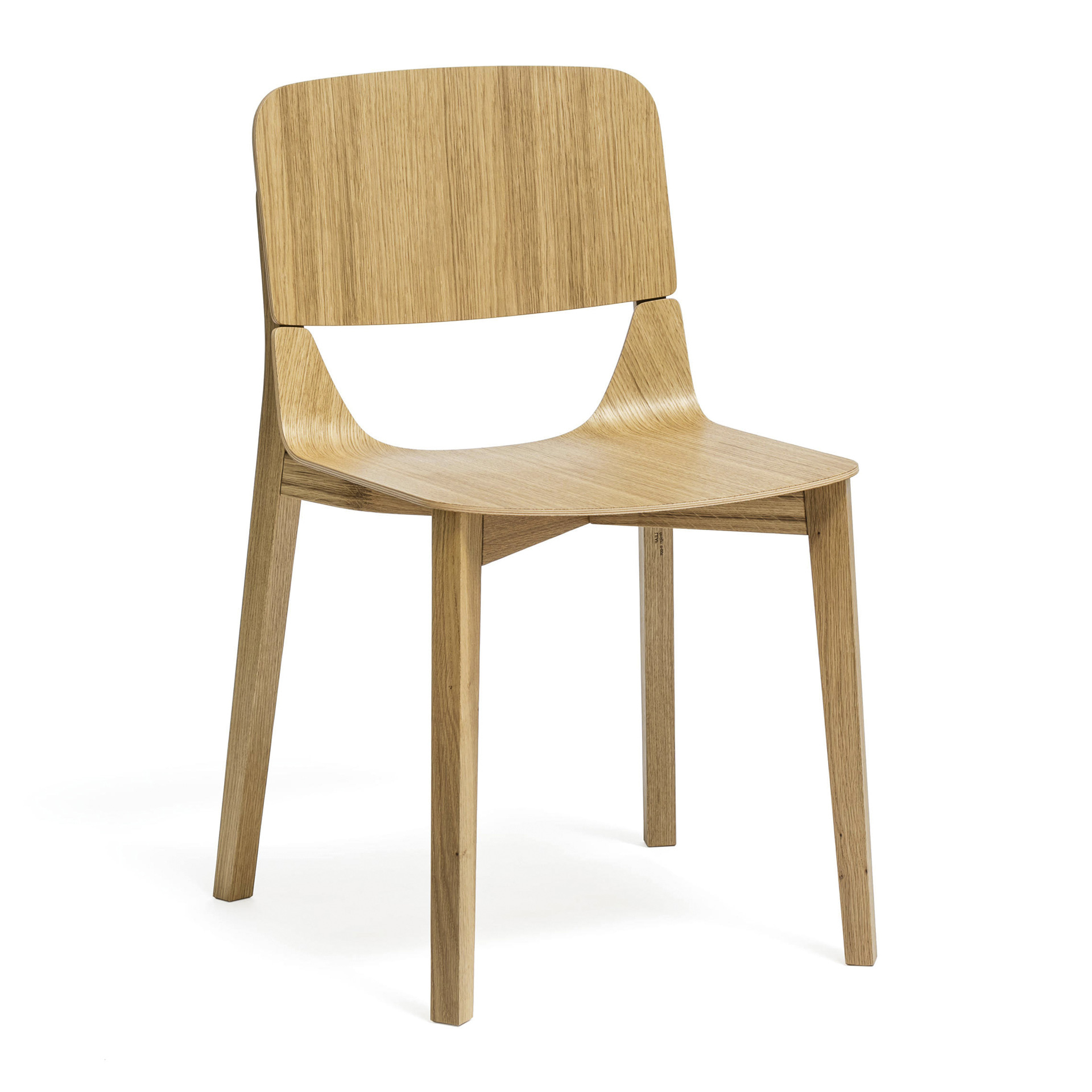 Solid wood chair