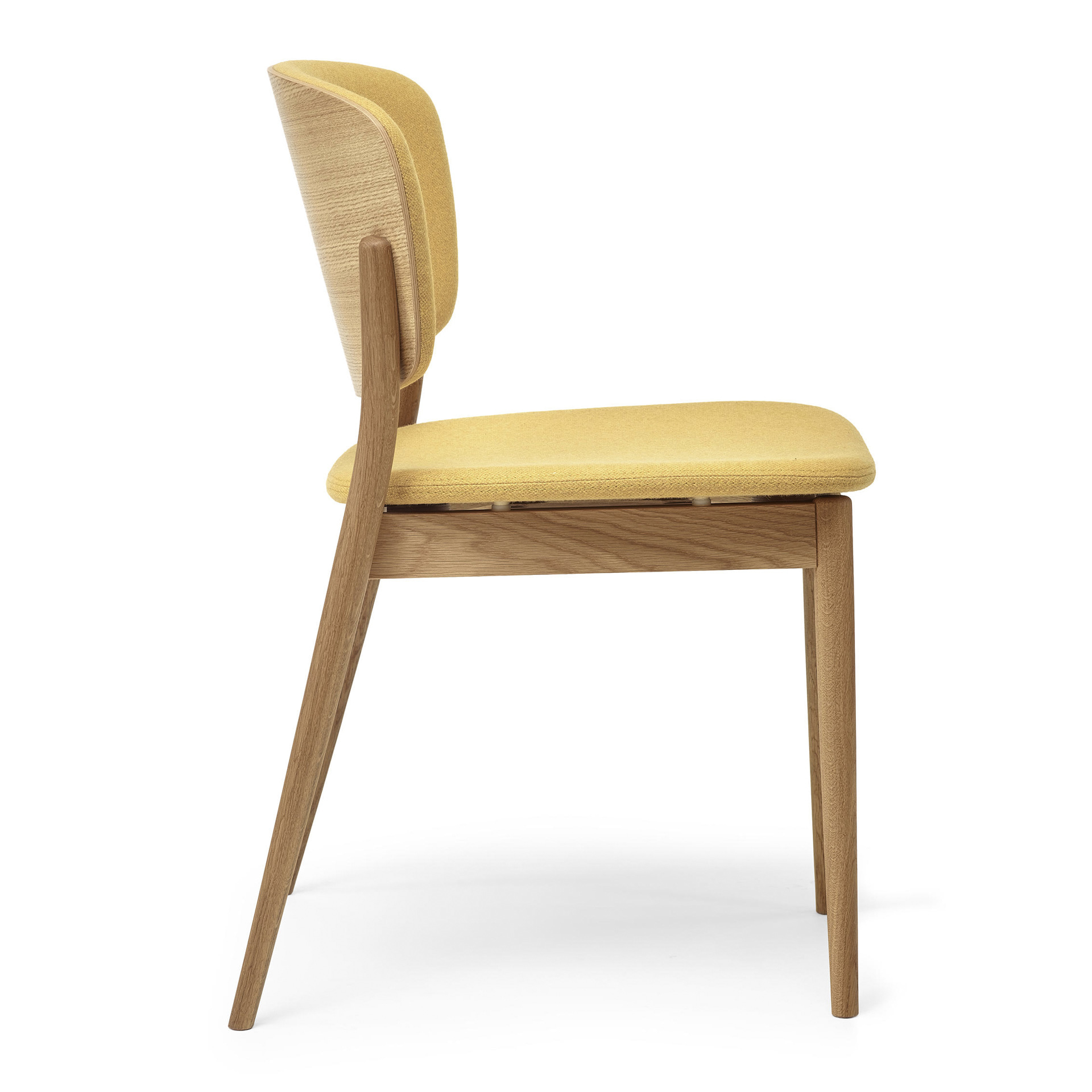 Upholstered chair with wooden legs A-Valencia UPH