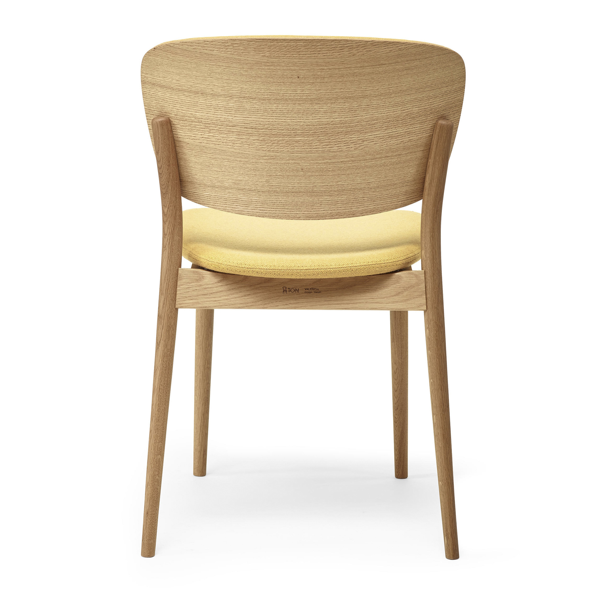 Beech dining chair with hard or upholstered seat A-Valencia VS