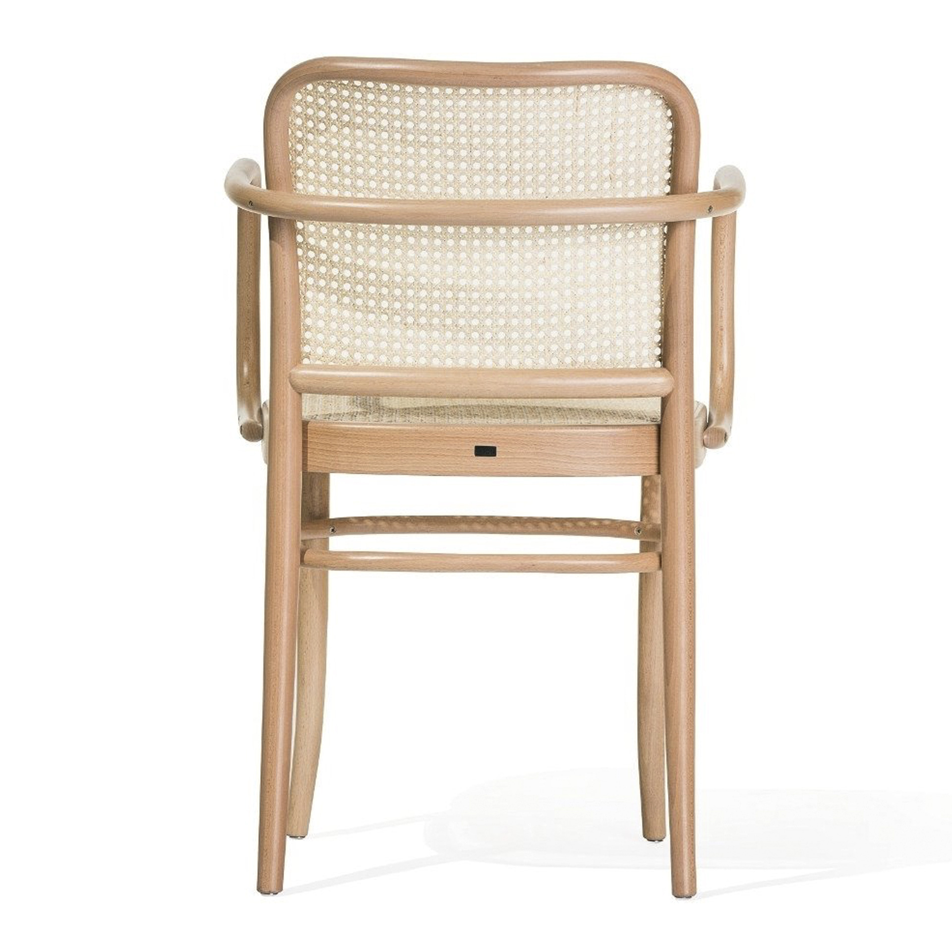 Viennese caned chair with armrests B-811 Ton