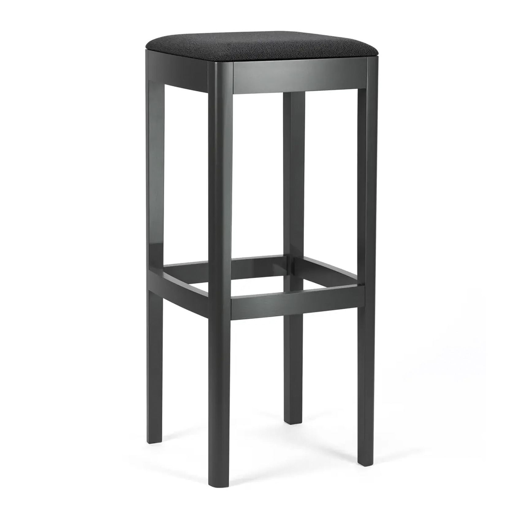 Wooden counter stool