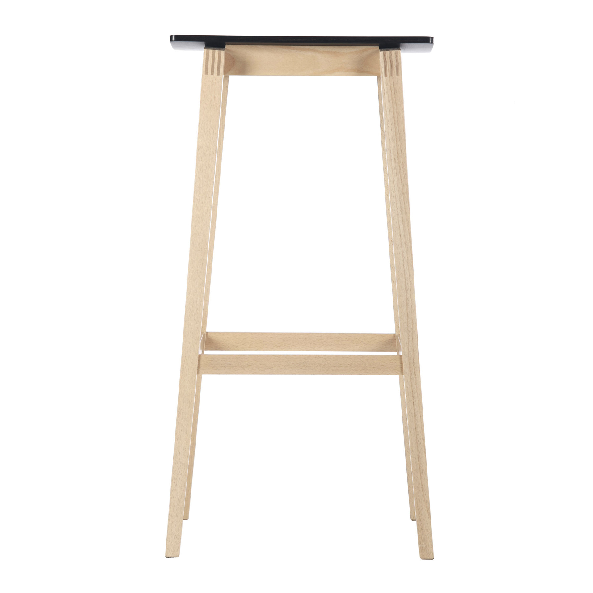 Counter stool in wood made of beech or oak C-Stockholm