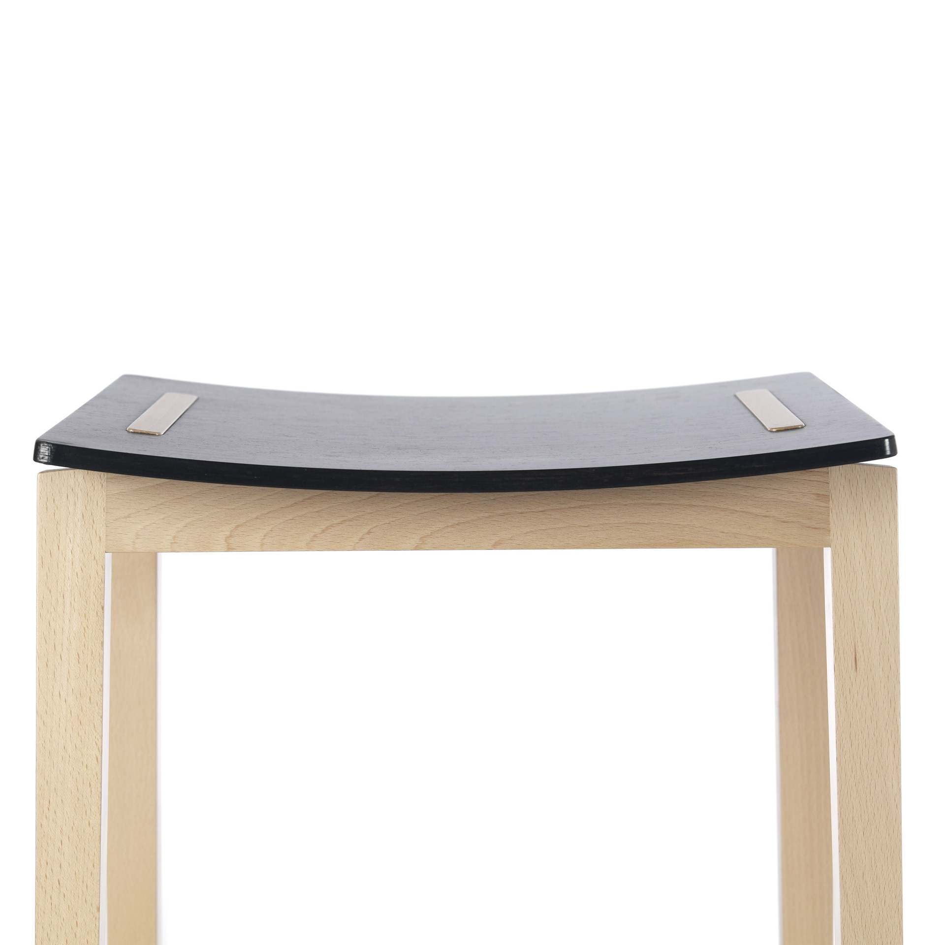 Counter stool in wood made of beech or oak C-Stockholm